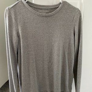 American Eagle Soft & Sexy Grey Long-sleeve